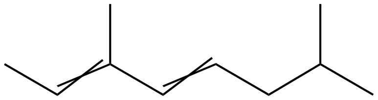 Image of 3,7-dimethyl-2,4-octadiene,