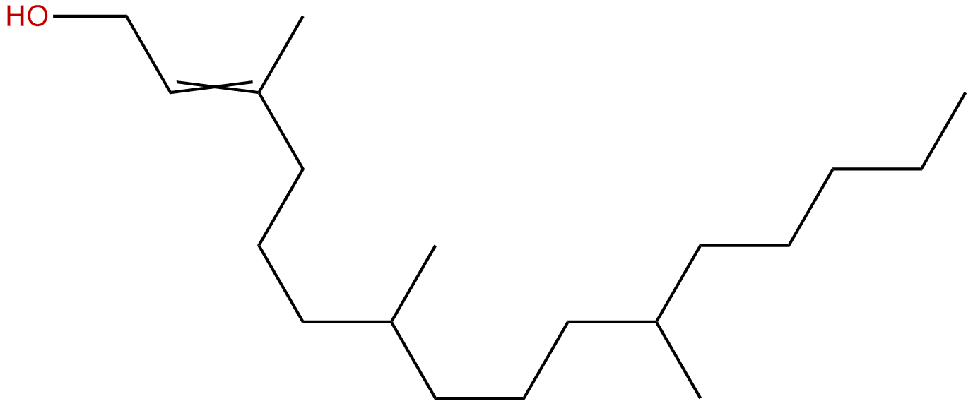 Image of 3,7,11-trimethyl-2-hexadecen-1-ol