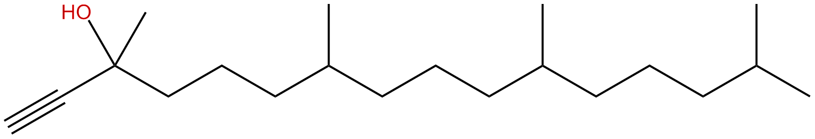 Image of 3,7,11,15-tetramethyl-1-hexadecyn-3-ol
