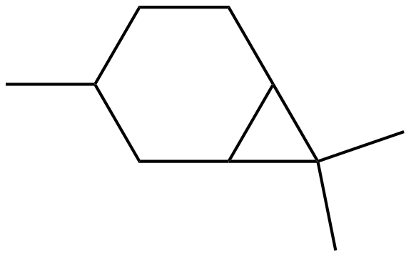Image of 3,7,7-trimethylbicyclo[4.1.0]heptane