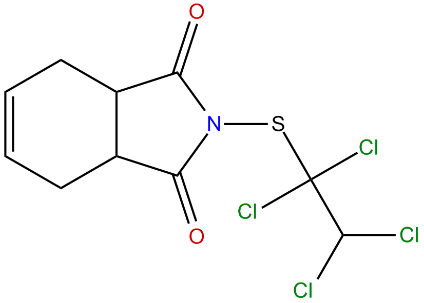 Image of 3a,4,7,7a-tetrahydro-2-[(1,1,2,2-tetrachloroethyl)thio]-1H-isoindole-1,3(2H)-dione