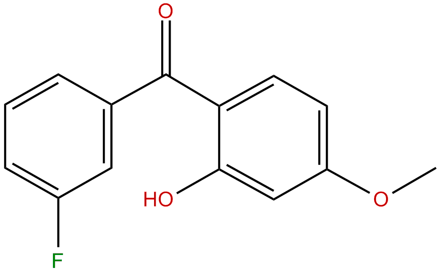Image of 3'-fluoro-2-hydroxy-4-methoxybenzophenone
