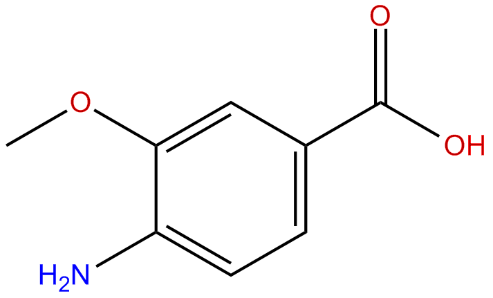 Image of 4-amino-3-methoxybenzoic acid