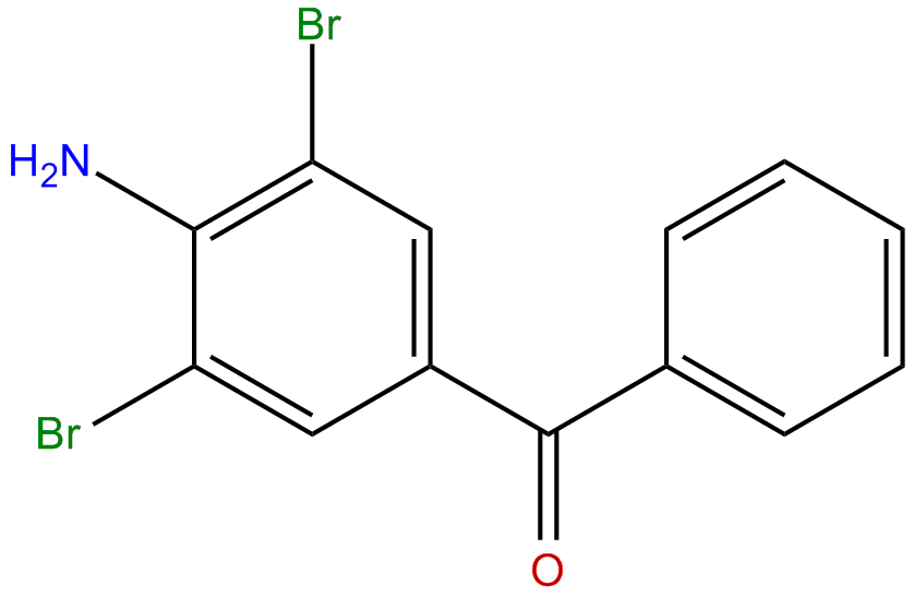 Image of 4-amino-3,5-dibromobenzophenone