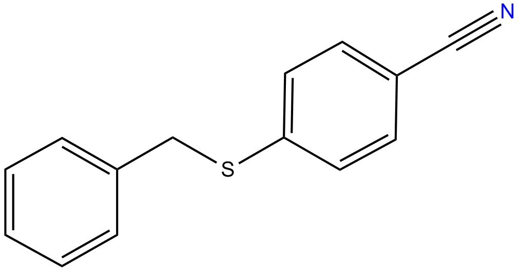 Image of 4-benzylthiobenzonitrile