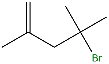 Image of 4-bromo-2,4-dimethyl-1-pentene