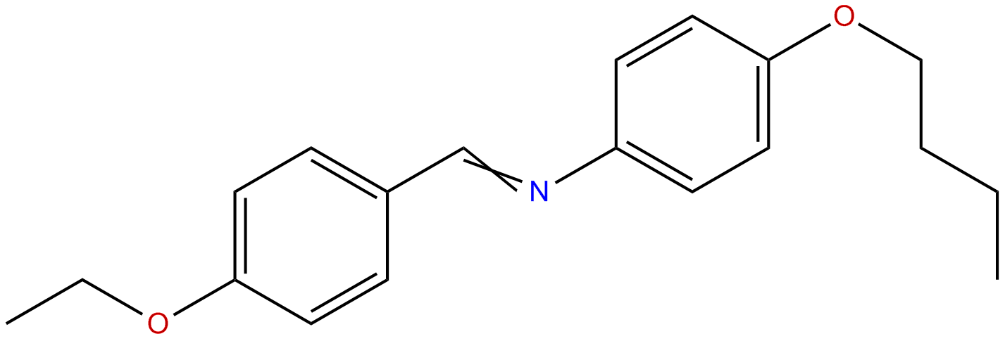 Image of 4-butoxy-N-[(4-ethoxyphenyl)methylene]benzenamine