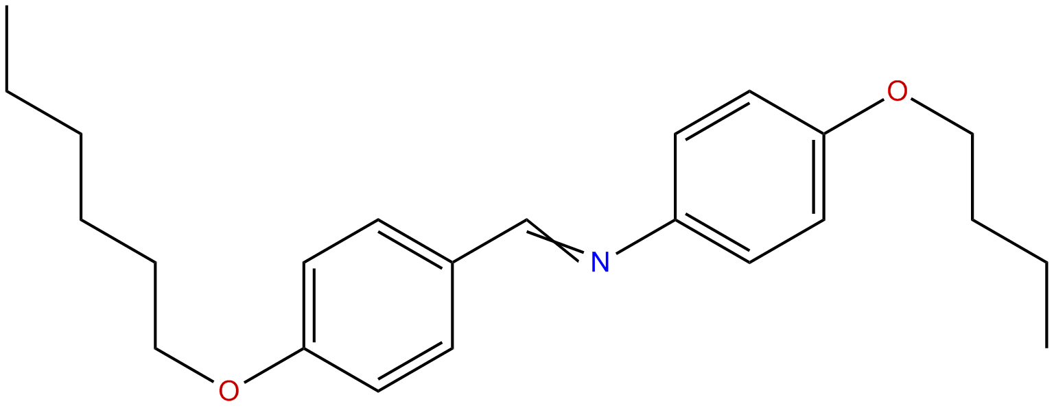 Image of 4-butoxy-N-[[4-(hexyloxy)phenyl]methylene]benzenamine