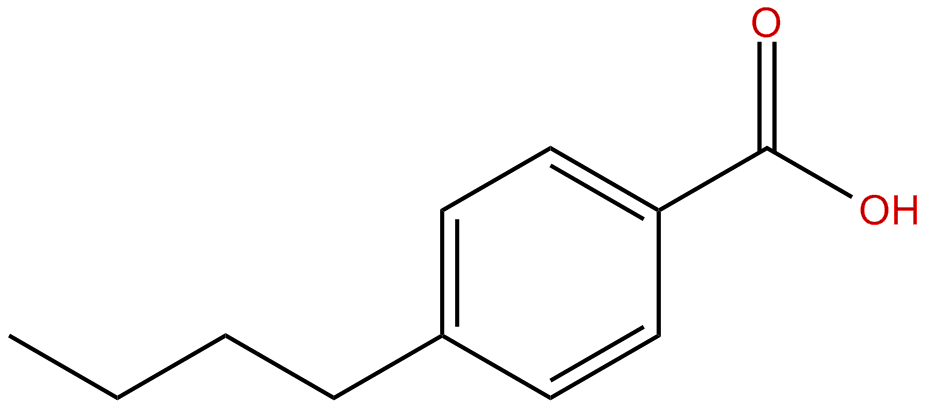 Image of 4-butylbenzoic acid
