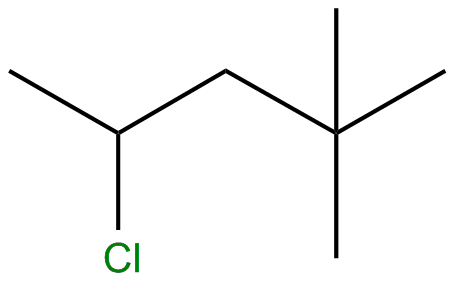 Image of 4-chloro-2,2-dimethylpentane