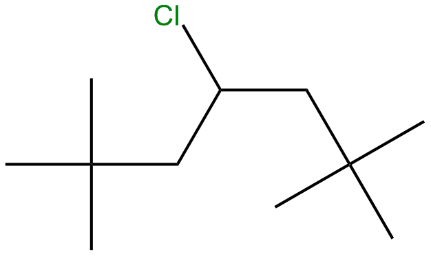 Image of 4-chloro-2,2,6,6-tetramethylheptane