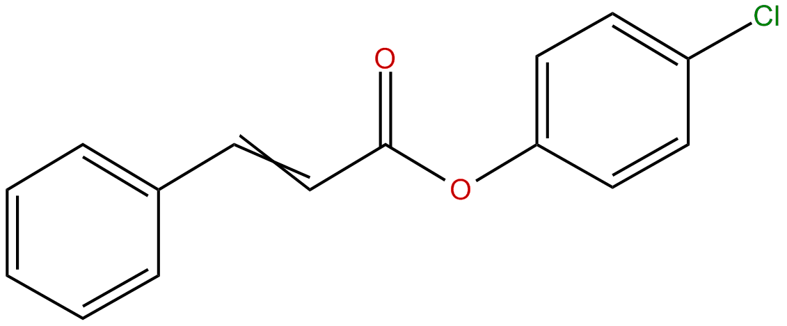 Image of 4-chlorophenyl cinnamate