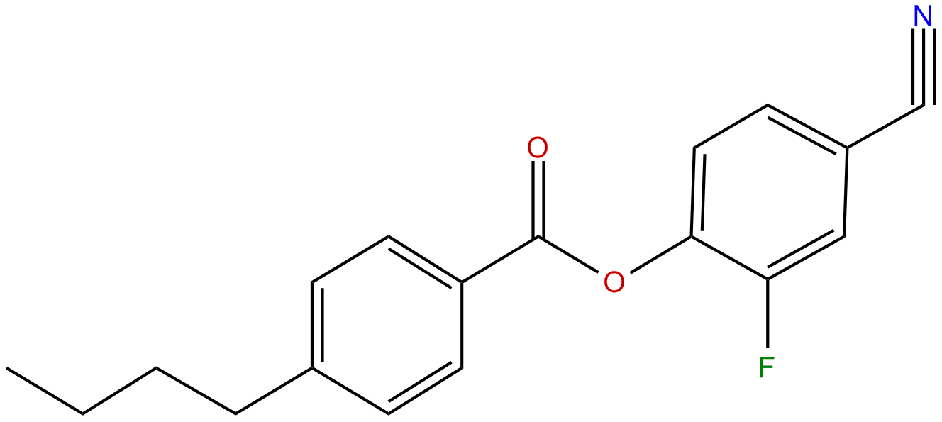 Image of 4-cyano-2-fluorophenyl-4-butylbenzoate