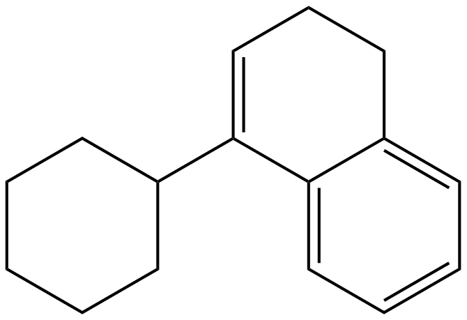Image of 4-cyclohexyl-1,2-dihydronaphthalene