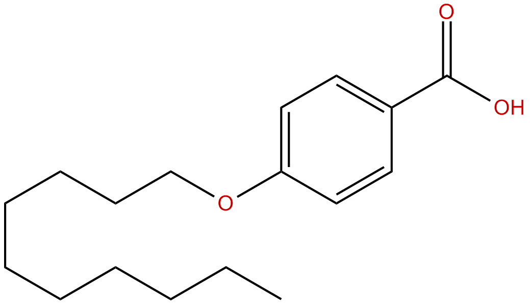 Image of 4-decyloxybenzoic acid