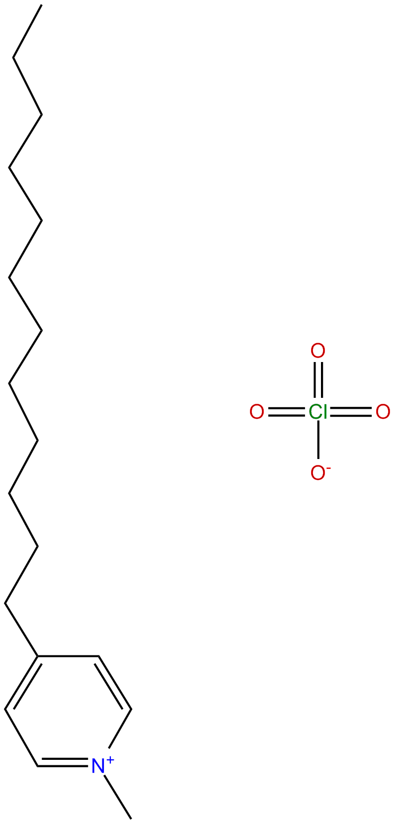 Image of 4-dodecyl-1-methylpyridinium perchlorate