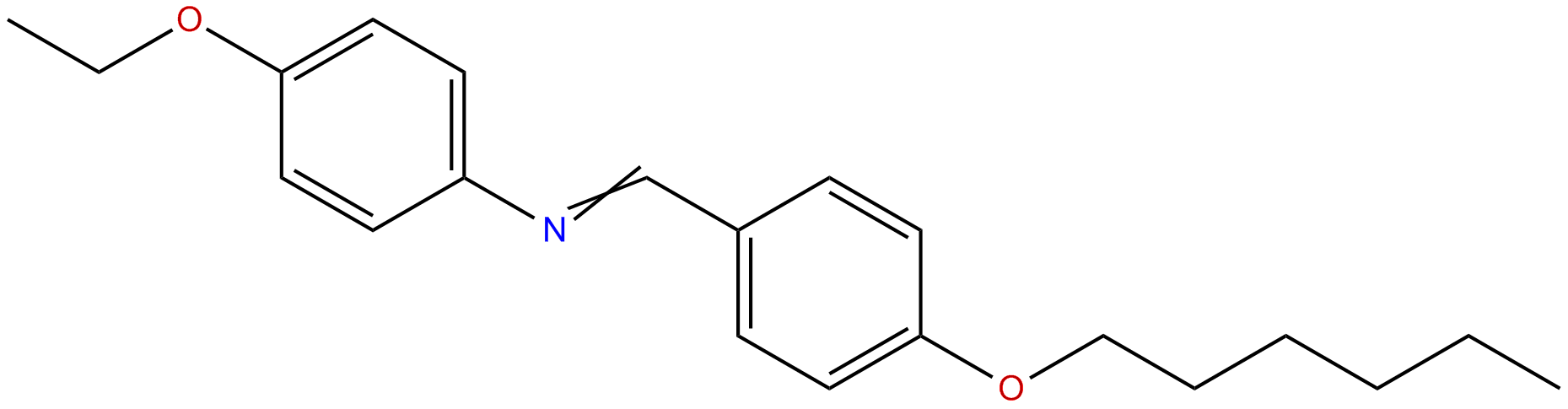 Image of 4-ethoxy-N-[[4-(hexyloxy)phenyl]methylene]benzenamine