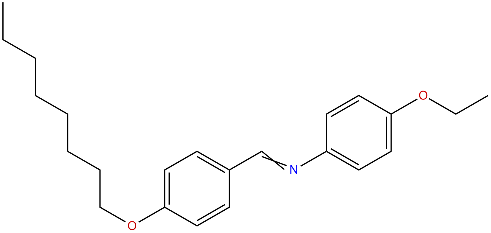 Image of 4-ethoxy-N-[[4-(octyloxy)phenyl]methylene]benzenamine