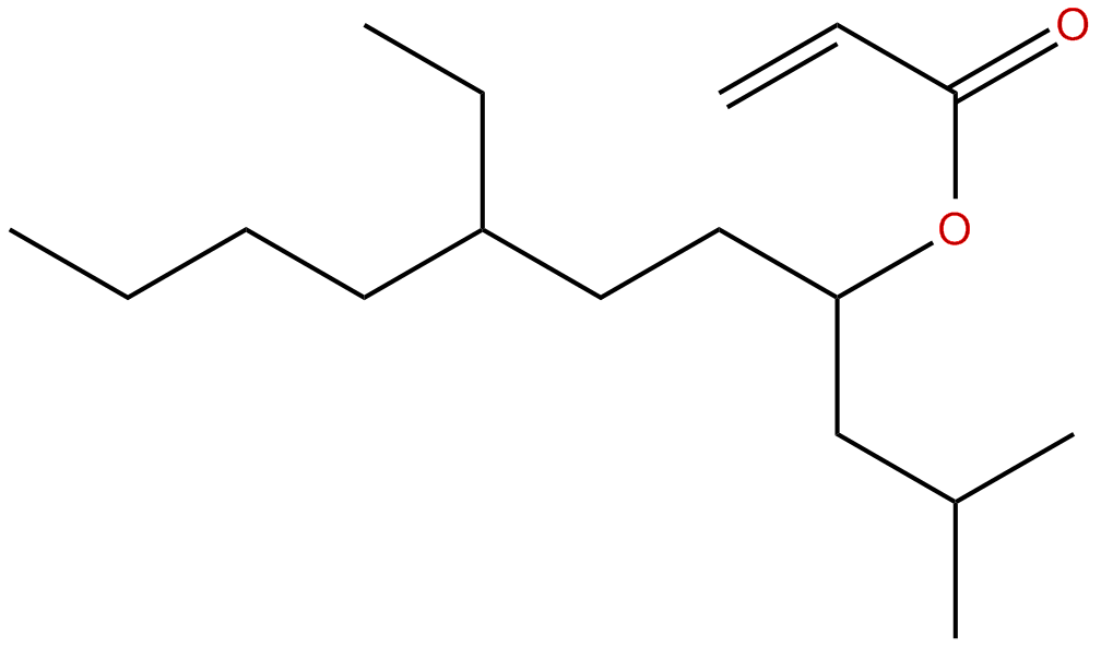 Image of 4-ethyl-1-(2-methylpropyl)octyl 2-propenoate