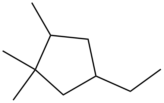 Image of 4-ethyl-1,1,2-trimethylcyclopentane
