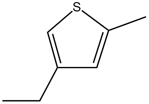 Image of 4-ethyl-2-methylthiophene