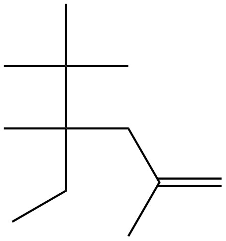 Image of 4-ethyl-2,4,5,5-tetramethyl-1-hexene