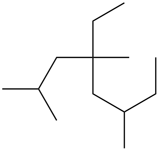 Image of 4-ethyl-2,4,6-trimethyloctane