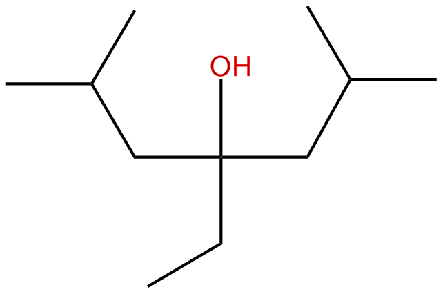 Image of 4-ethyl-2,6-dimethyl-4-heptanol