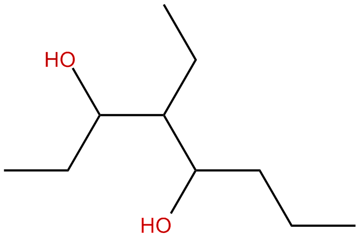 Image of 4-ethyl-3,5-octanediol