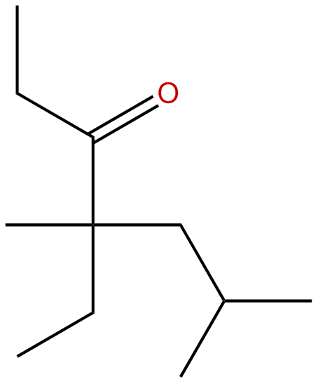 Image of 4-ethyl-4,6-dimethyl-3-heptanone