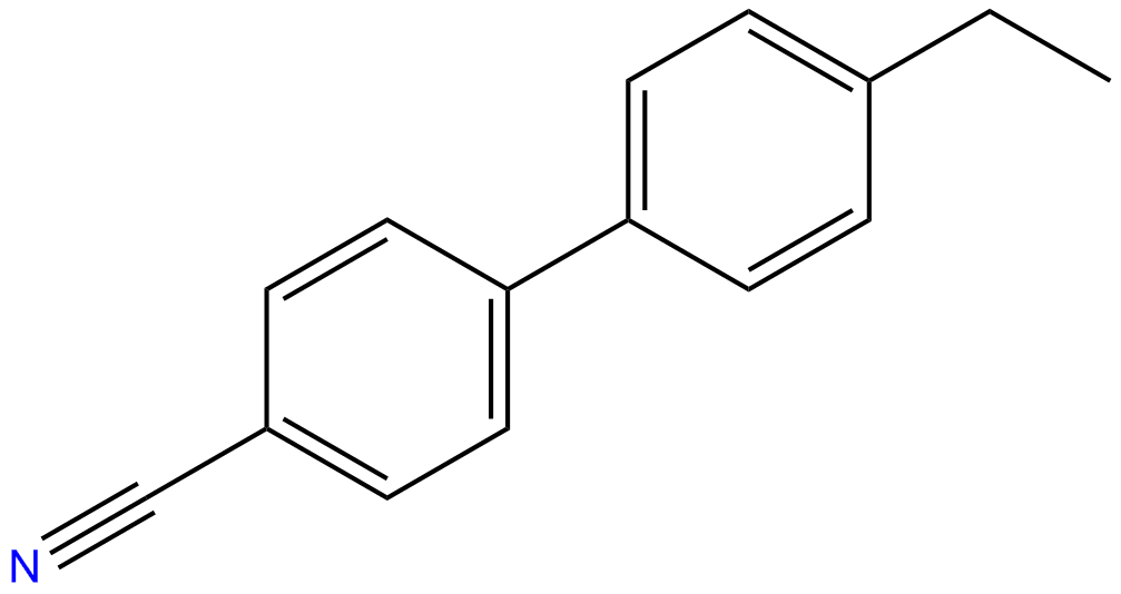 Image of 4-ethyl-4'-cyanobiphenyl