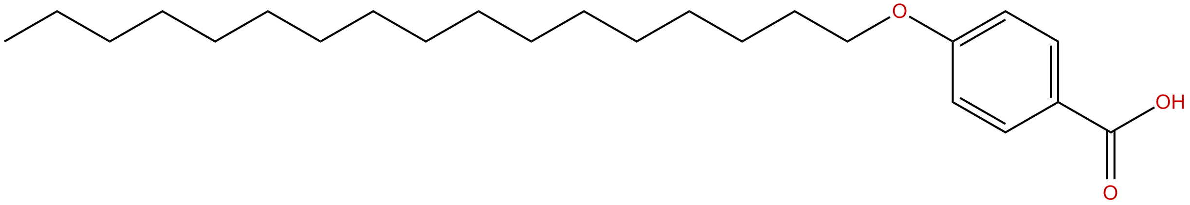 Image of 4-heptadecyloxybenzoic acid