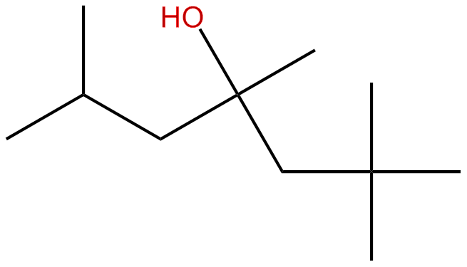 Image of 4-heptanol, 2,2,4,6-tetramethyl-