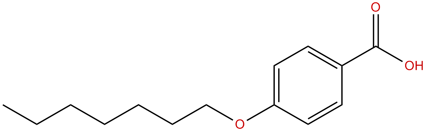 Image of 4-heptyloxybenzoic acid