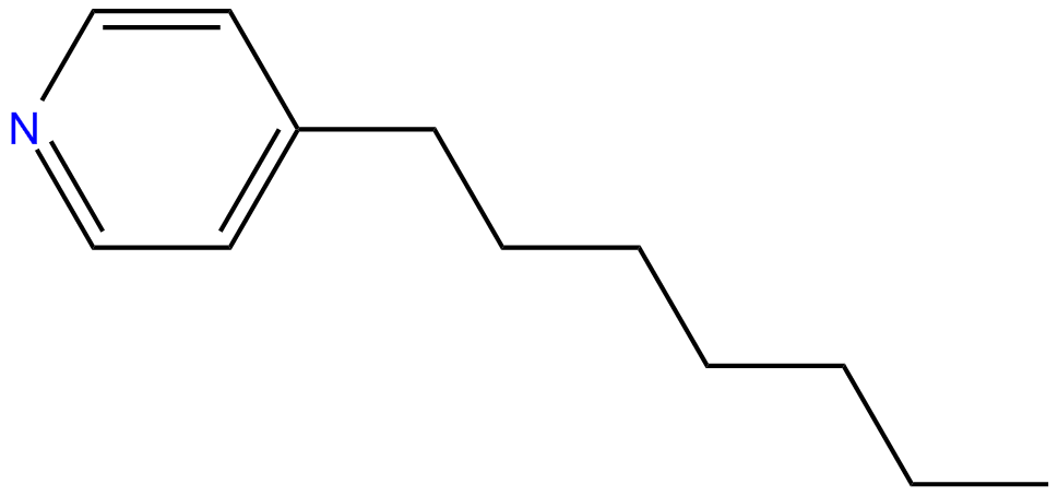Image of 4-heptylpyridine