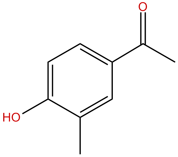Image of 4-hydroxy-3-methylacetophenone
