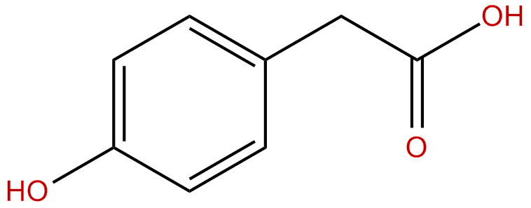 Image of 4-hydroxyphenylethanoic acid