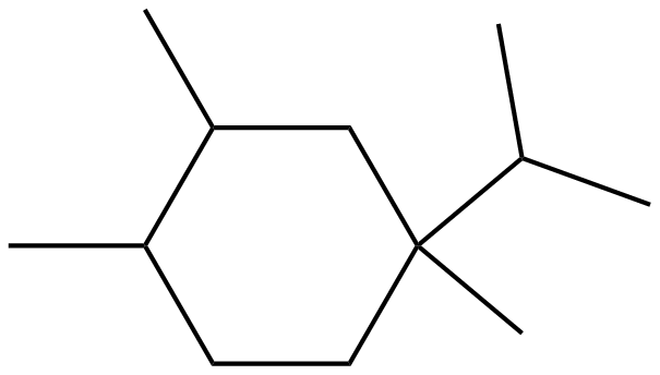 Image of 4-isopropyl-1,2,4-trimethylcyclohexane