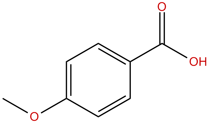 Image of 4-methoxybenzoic acid
