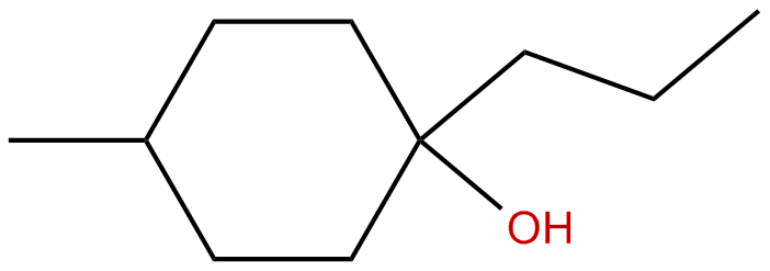 Image of 4-methyl-1-propylcyclohexanol