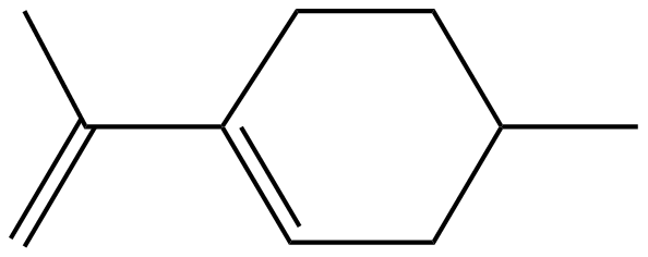 Image of 4-methyl-1-(1-methylethenyl)cyclohexene
