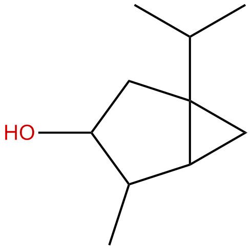 Image of 4-methyl-1-(1-methylethyl)bicyclo[3.1.0]hexan-3-ol