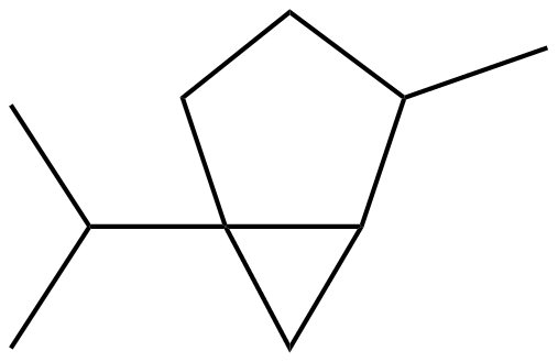 Image of 4-methyl-1-(1-methylethyl)bicyclo[3.1.0]hexane