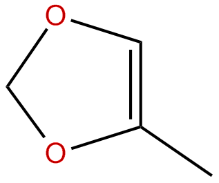Image of 4-methyl-1,3-dioxole