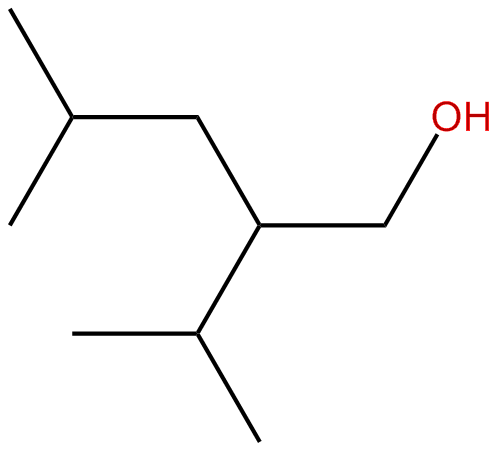 Image of 4-methyl-2-isopropyl-1-pentanol