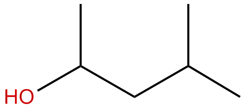 Image of 4-methyl-2-pentanol