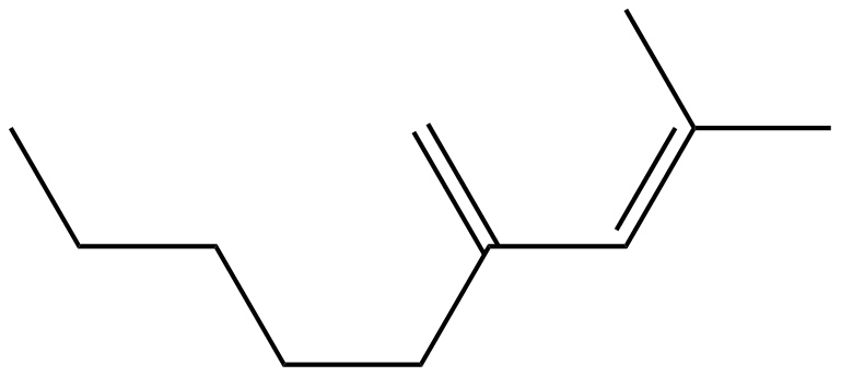 Image of 4-methyl-2-pentyl-1,3-pentadiene