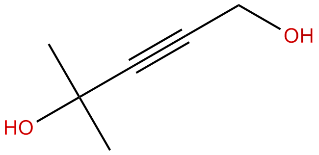 Image of 4-methyl-2-pentyne-1,4-diol