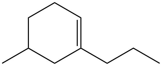 Image of 4-methyl-2-propylcyclohexene