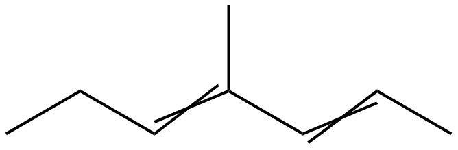 Image of 4-methyl-2,4-heptadiene